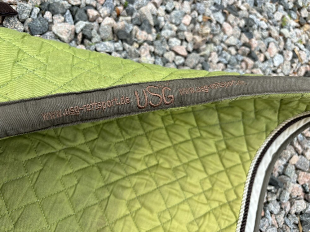 USG GP/Full Green Saddle Blanket