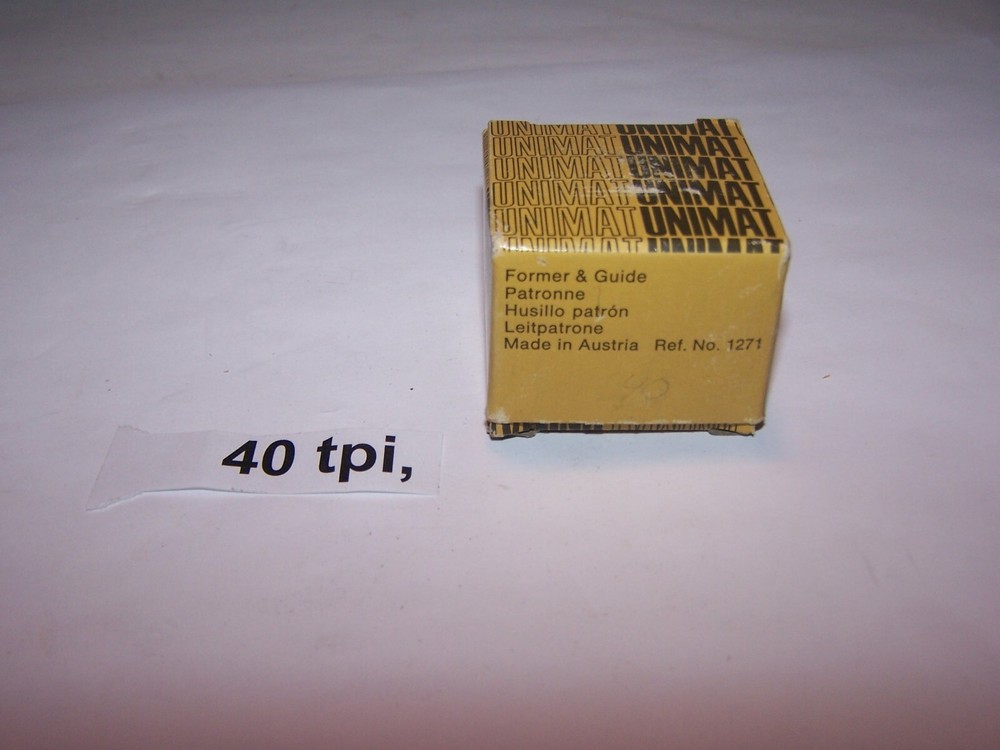UNIMAT , Thread Pattern #1271, Size 40, NOS, fits Threader #1270, Austria, #117