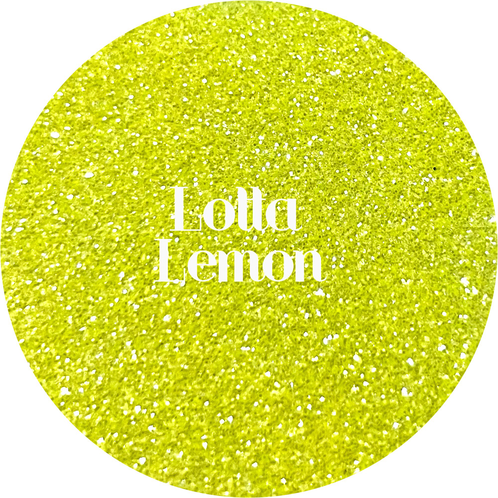 Premium Polyester Glitter - Yellow Iridescent