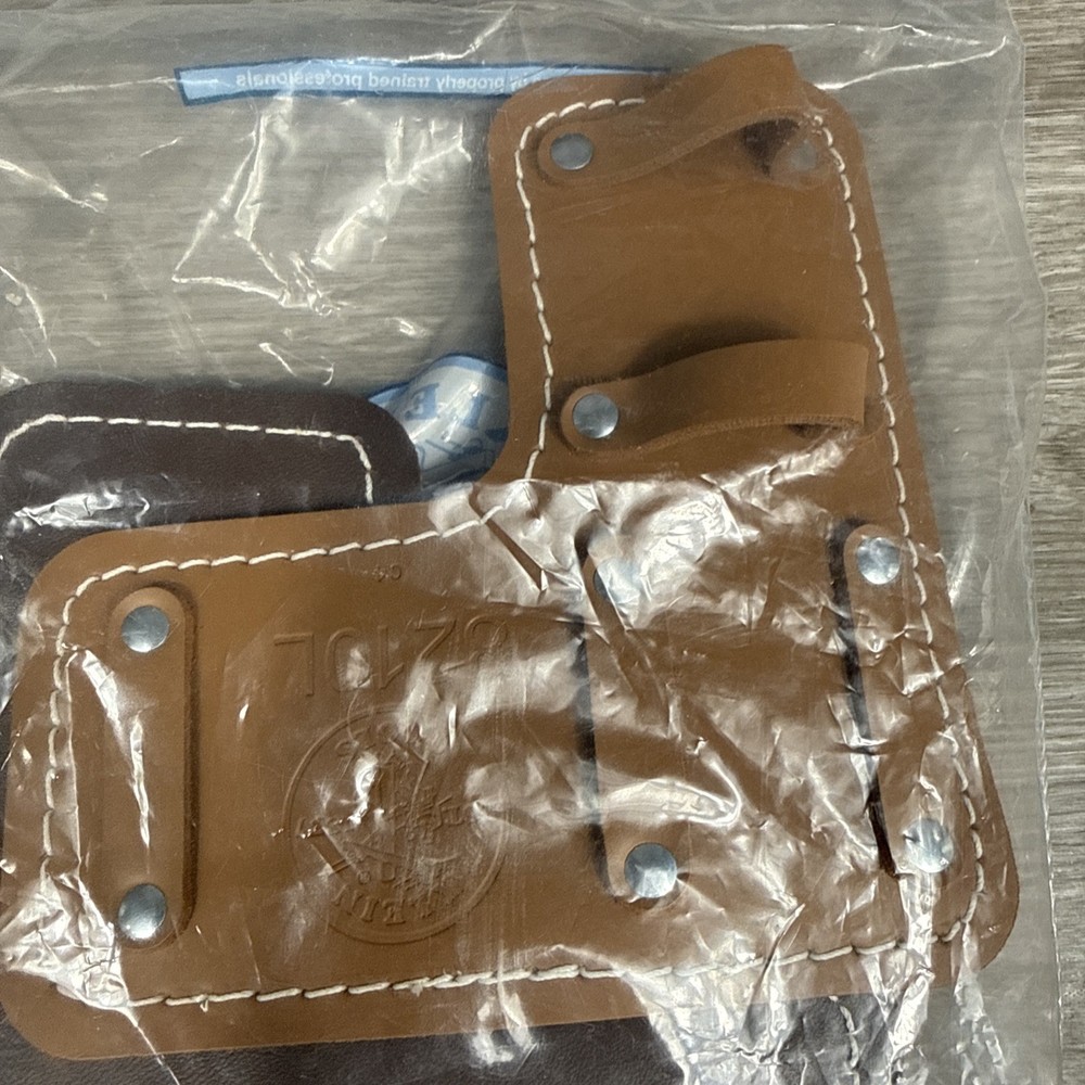 Klein Tools 8210 Leather Climber Pads Right Left Set Pole Tree Lineman