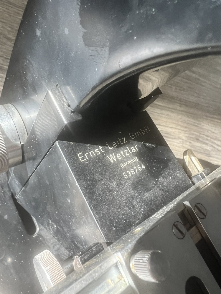Ernst Leitz Wetzlar Microscope Vintage Leitz Microscope