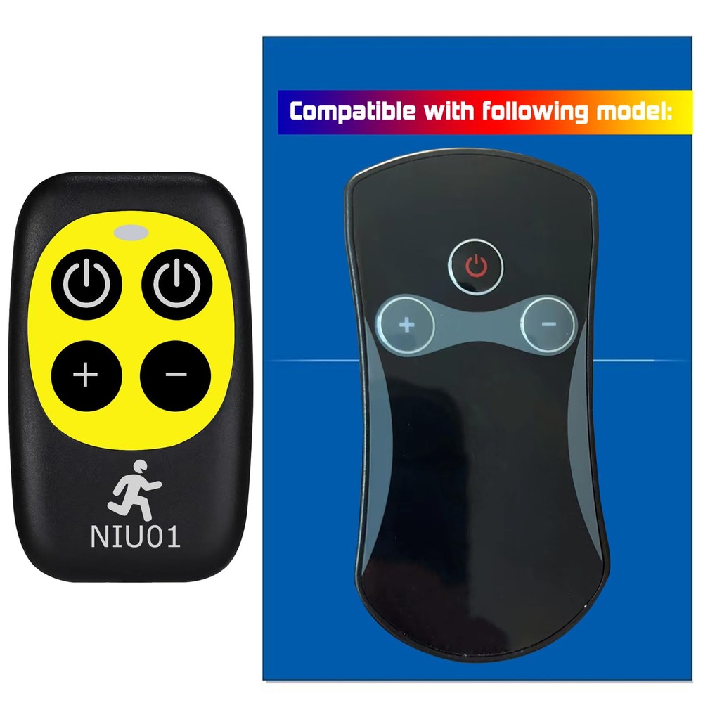 Replacement Remote Control for Specific Superfit Costway Treadmill Black