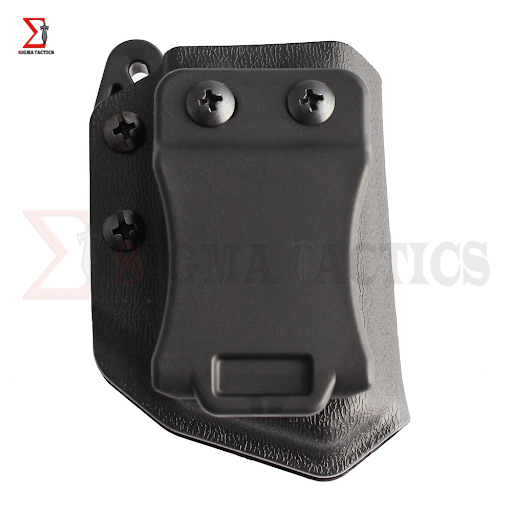 Stack Mag IWB/OWB Kydex Holster Fits Glock G43X Magazine 9mm/.40 Single Stack