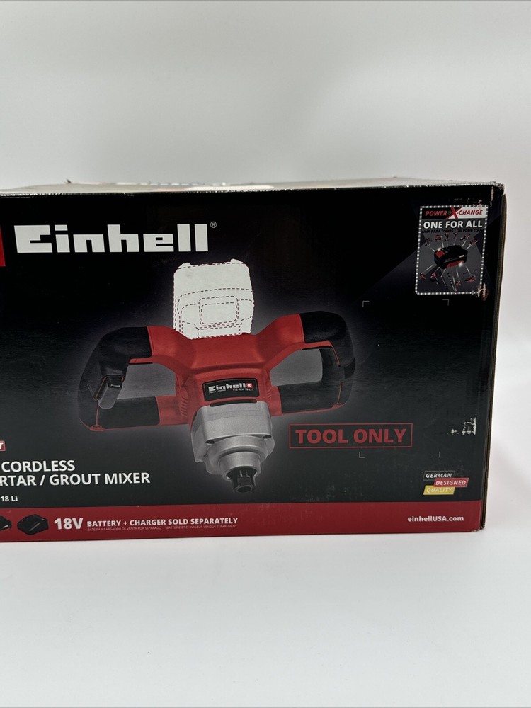 Einhell 18v Cordless Mortar/grout Mixer