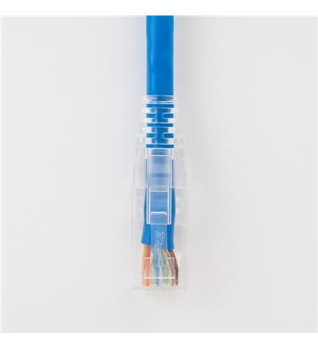 Icc ICPCST03BL Patch Cord, Cat6, Clear Boot, 3' Blue