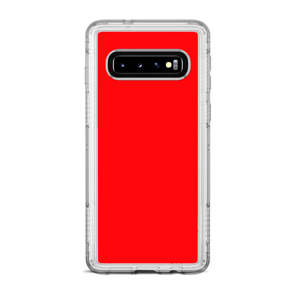Pelican Adventurer Galaxy S10 Skins Decals  Solid Red color