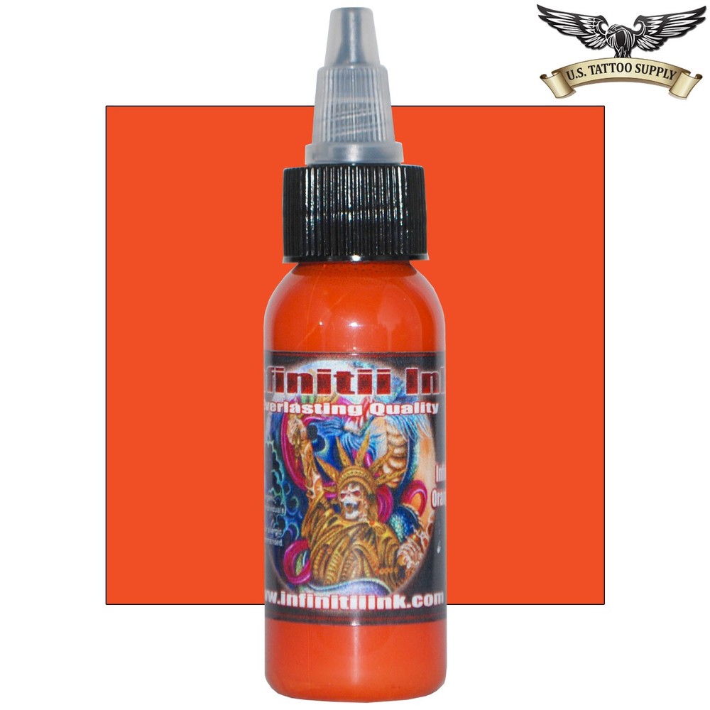 Infinitii Premium Quality Tattoo Ink 1 oz - Orange Burst