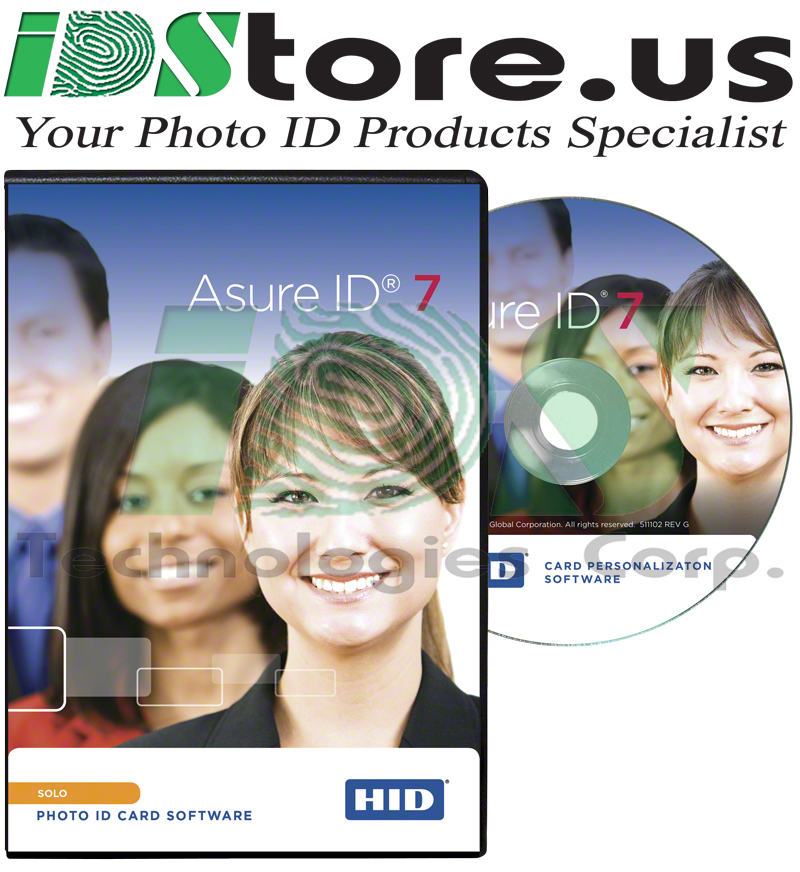 HID Asure ID 7 Solo Edition ID Card Software (86411)