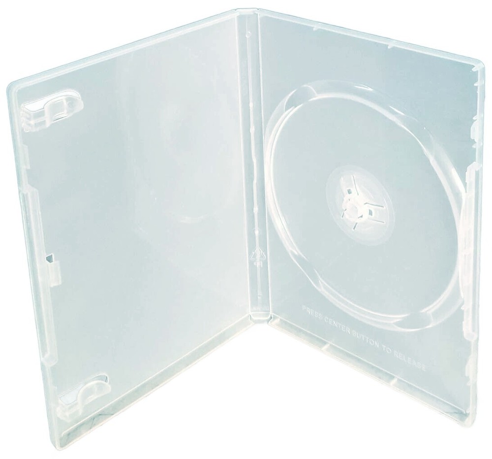 Empty Clear Standard Size Single DVD Case 1pc