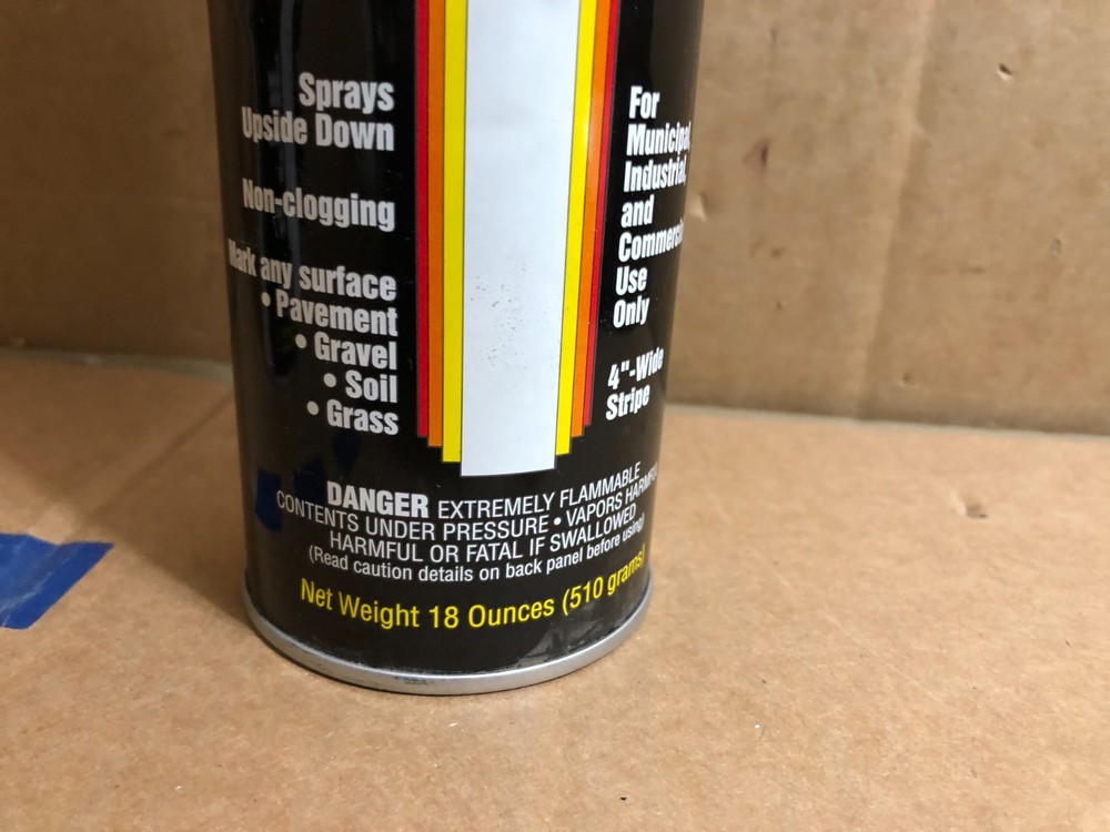 Aervoe 770 Solvent-Based Striping Spray Paint (5-Pack) Asphalt Black