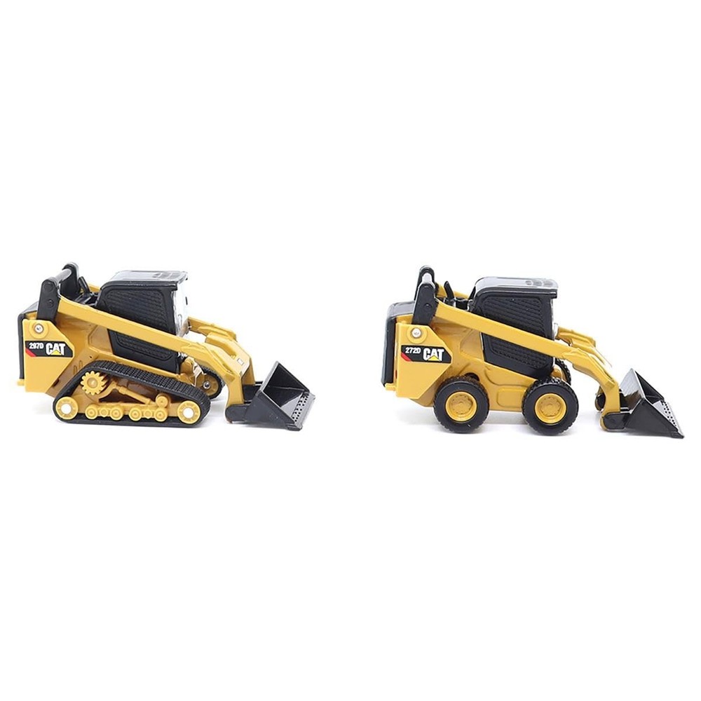 Diecast Masters 1/64 Caterpillar 272D2 Skid Steer Loader & 297D2 Compact Track