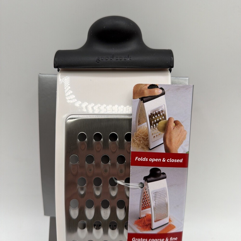 Good Cook Fold One Size Black and Red Grater 2 Pack