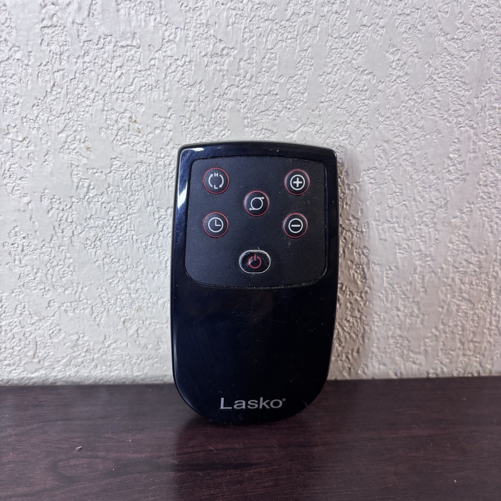 Genuine Lasko Fan 6-Button Black Replacement Remote – Pre-Owned