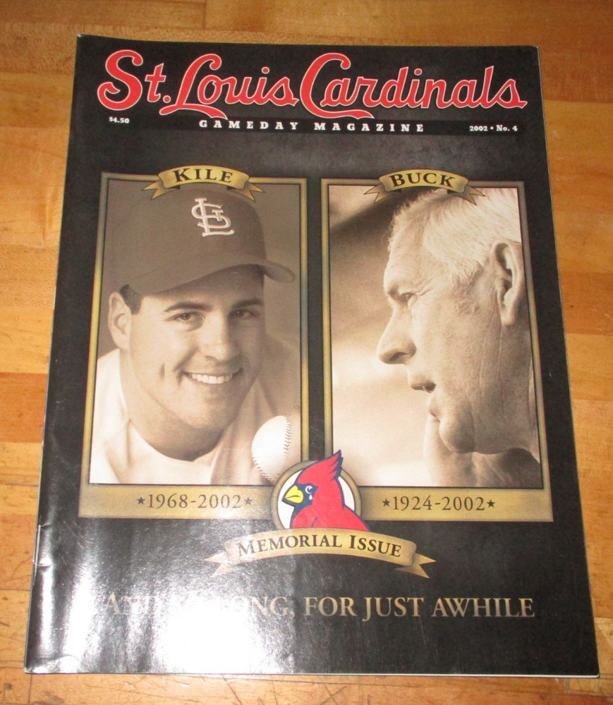 2002 St. Louis Cardinals Gameday Program Issue #4