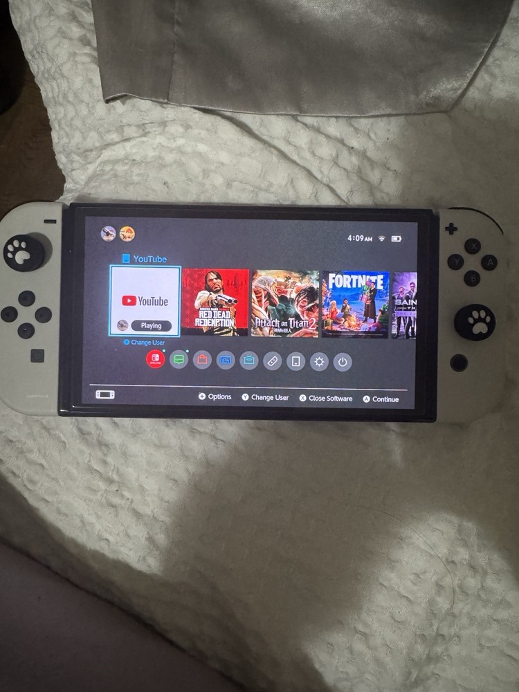 Nintendo Switch OLED Bundle with Red Dead Redemption, Carrying Case, Joy-Cons