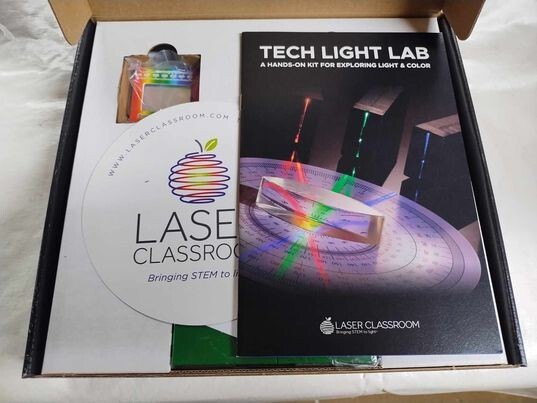 Tech Lite Lab Light $ Optic Science Experiments Brand New
