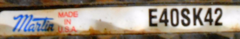 MARTIN SPK ROLLER TRIPLE QD E40SK42, 42 TEETH