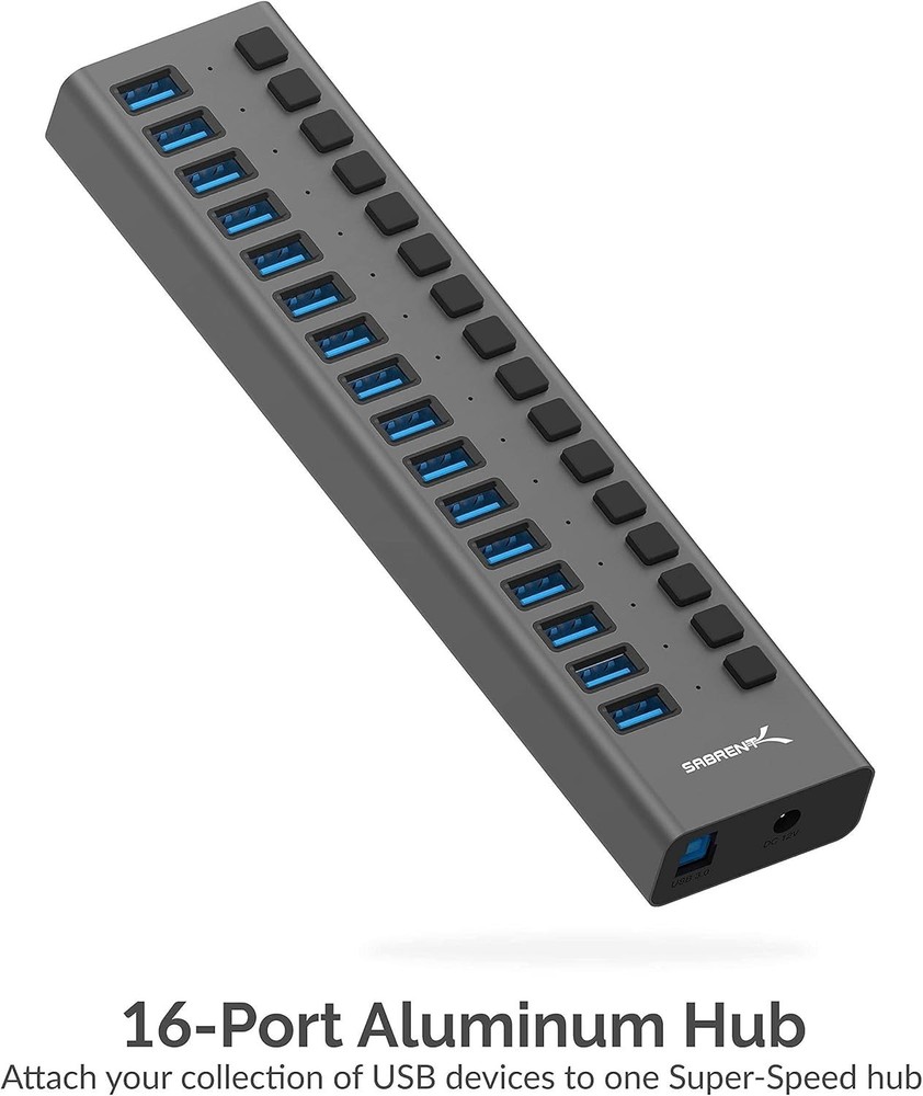 Sabrent 16 port usb hub