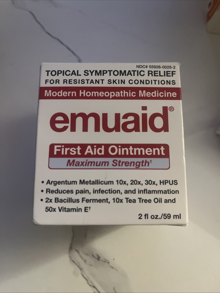 Emuaid First Aid Ointment Maximum Strength - 2 oz Exp 07/2026