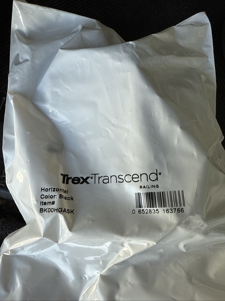 Trex Transcend Horizontal Gasket Pack - Color: Black
