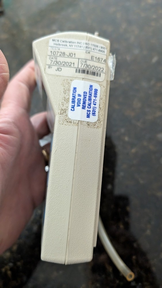 NETECH DigiFlo Digital Gas Flow Meter