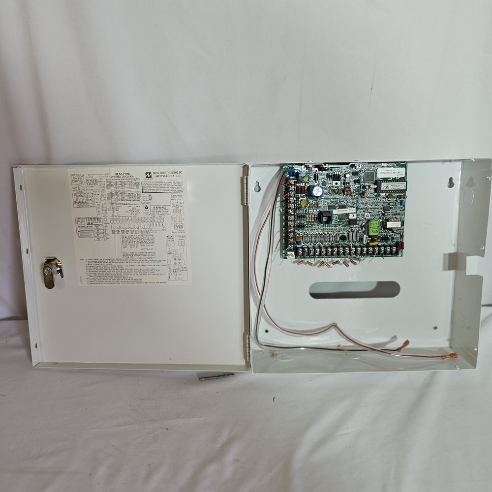 Napco Gemini P816 Security System Control Panel Super Clean w/ Keypad