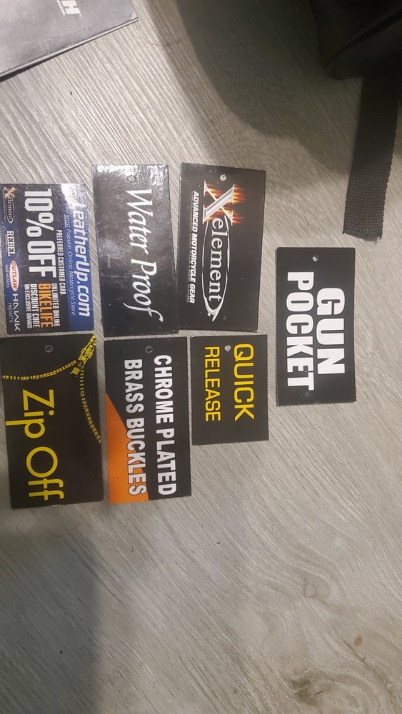 X element motorcycle bags