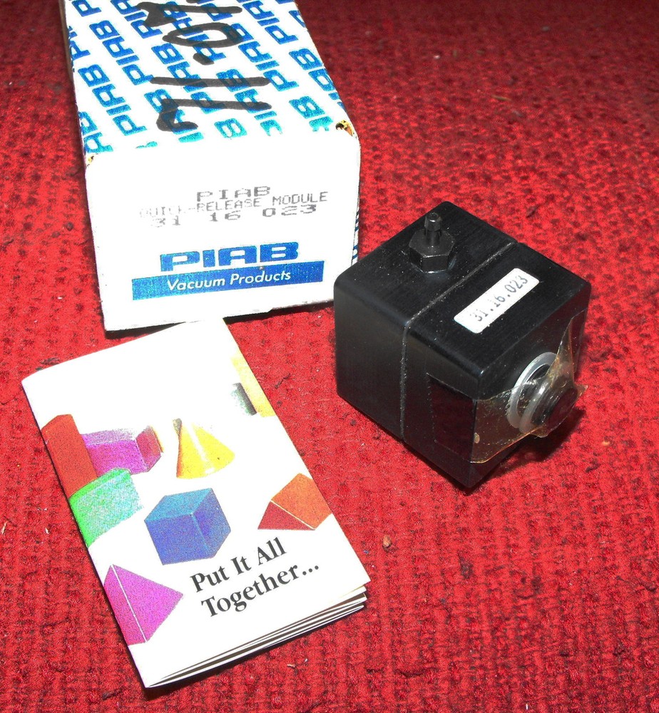 PIAB - Quick Release Module - Code #31-16-023 - NEW
