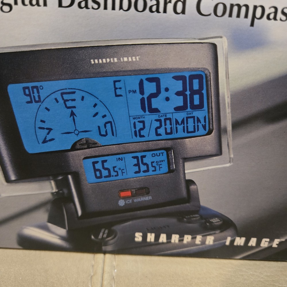 New - Shaper Image Digital Dashboard Compass CE351
