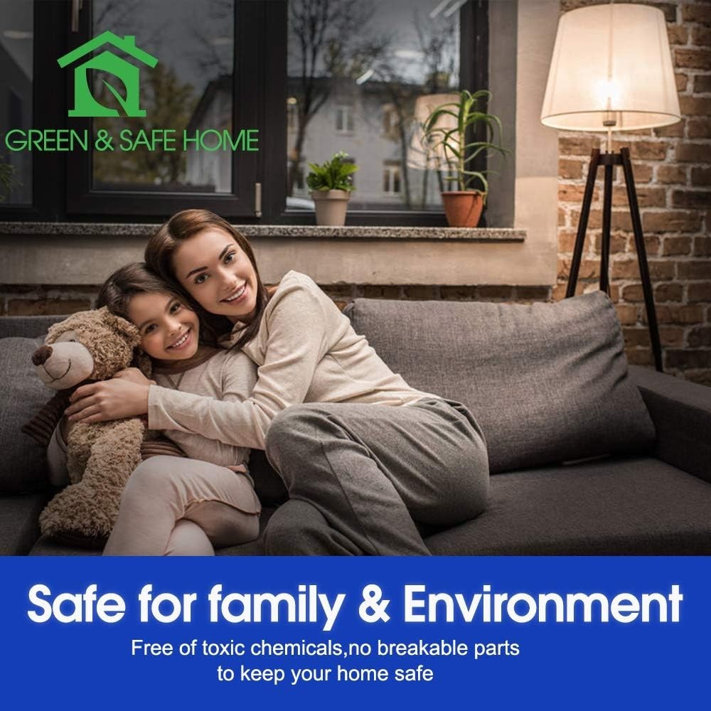 Energetic 24-Pack A19 LED Light Bulb, 60 Watt Equivalent, Daylight 5000K, E26