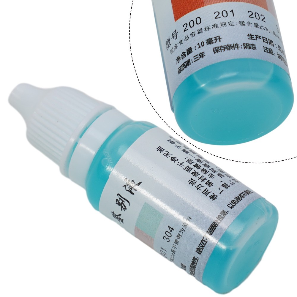 Portable and User Friendly Stainless Steel Testing Solution with 12ml Capacity