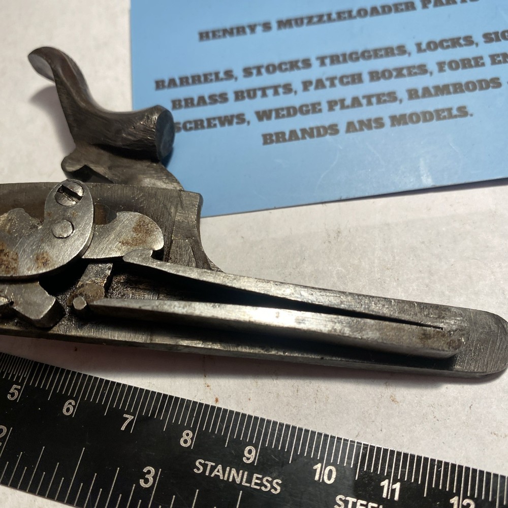 Left Handed Pistol Muzzleloader Lock