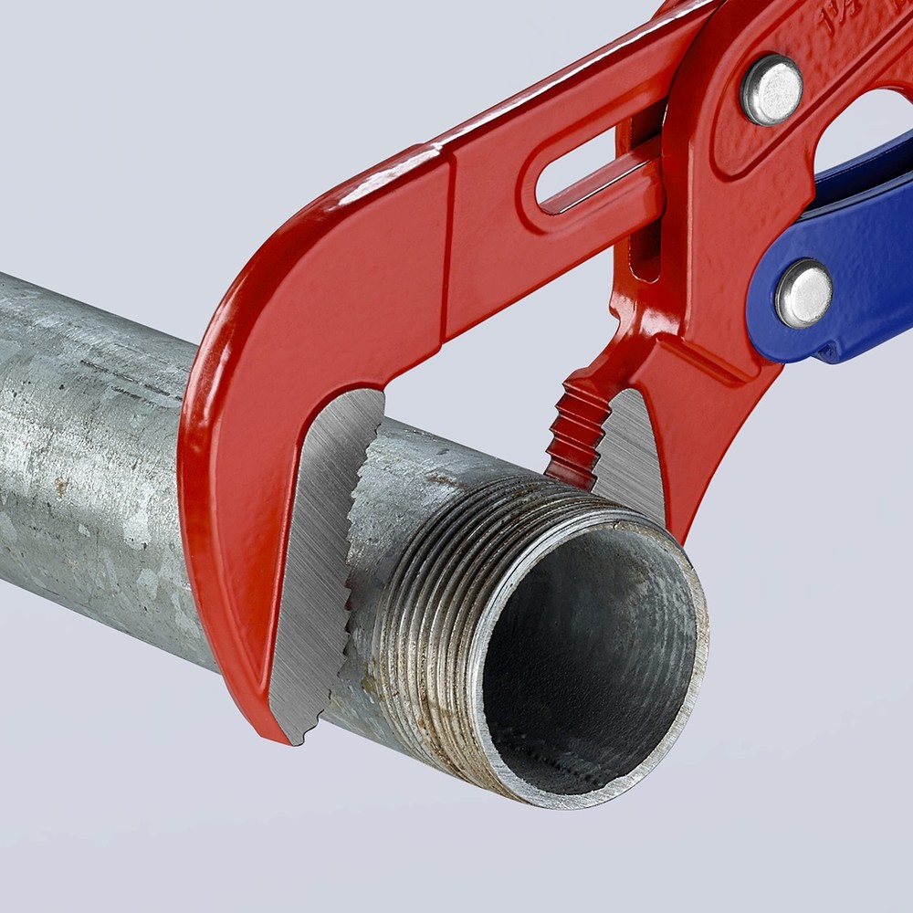 KNIPEX Tools Swedish Pattern Pipe Wrench S-Shape Fast Adjust 8360015
