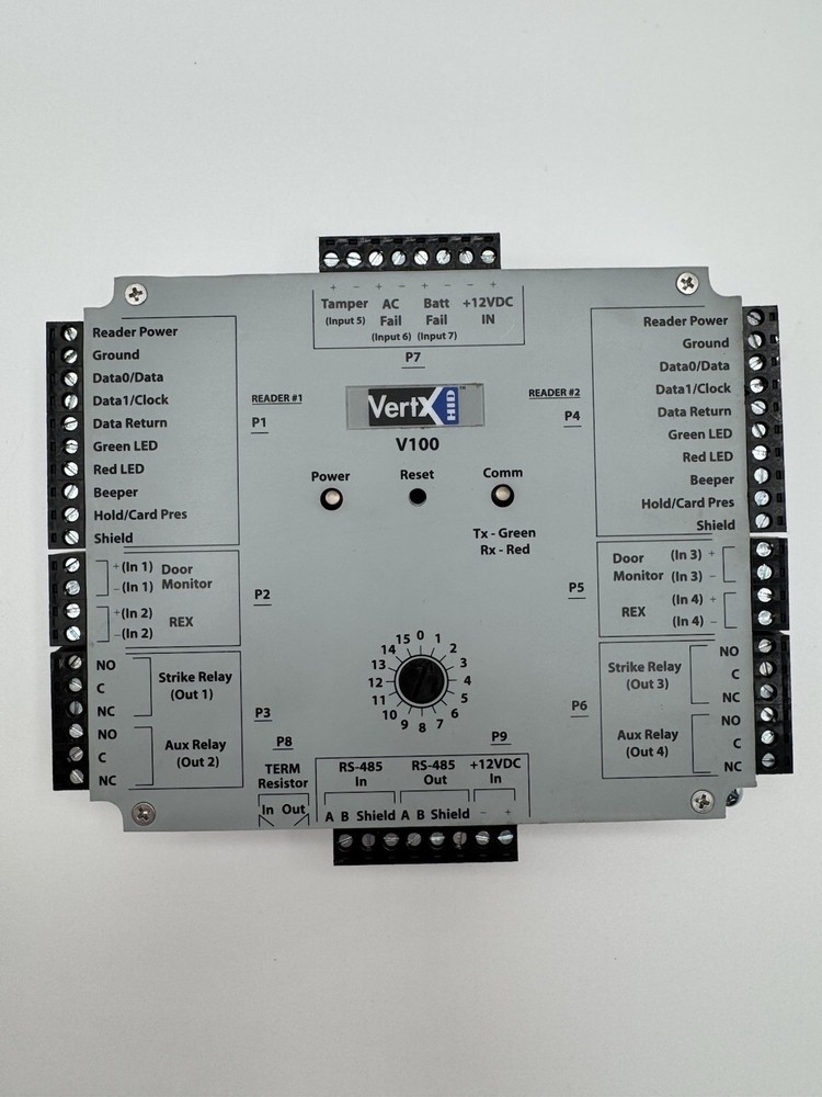 HID VertX V100 70100AEPON Door/ Reader Interface Tested & Working