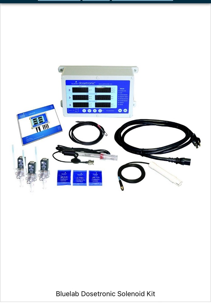 Bluelab pro controller with solenoid dosing system
