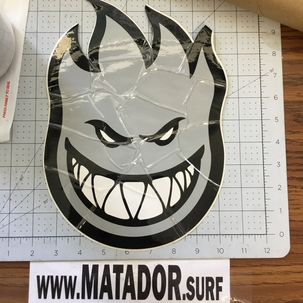 Sticker Wrinkled Coating As Is