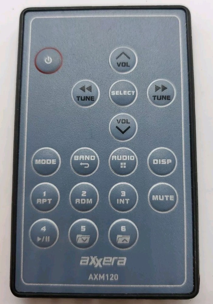 Original Axxera AXM120 Remote Control