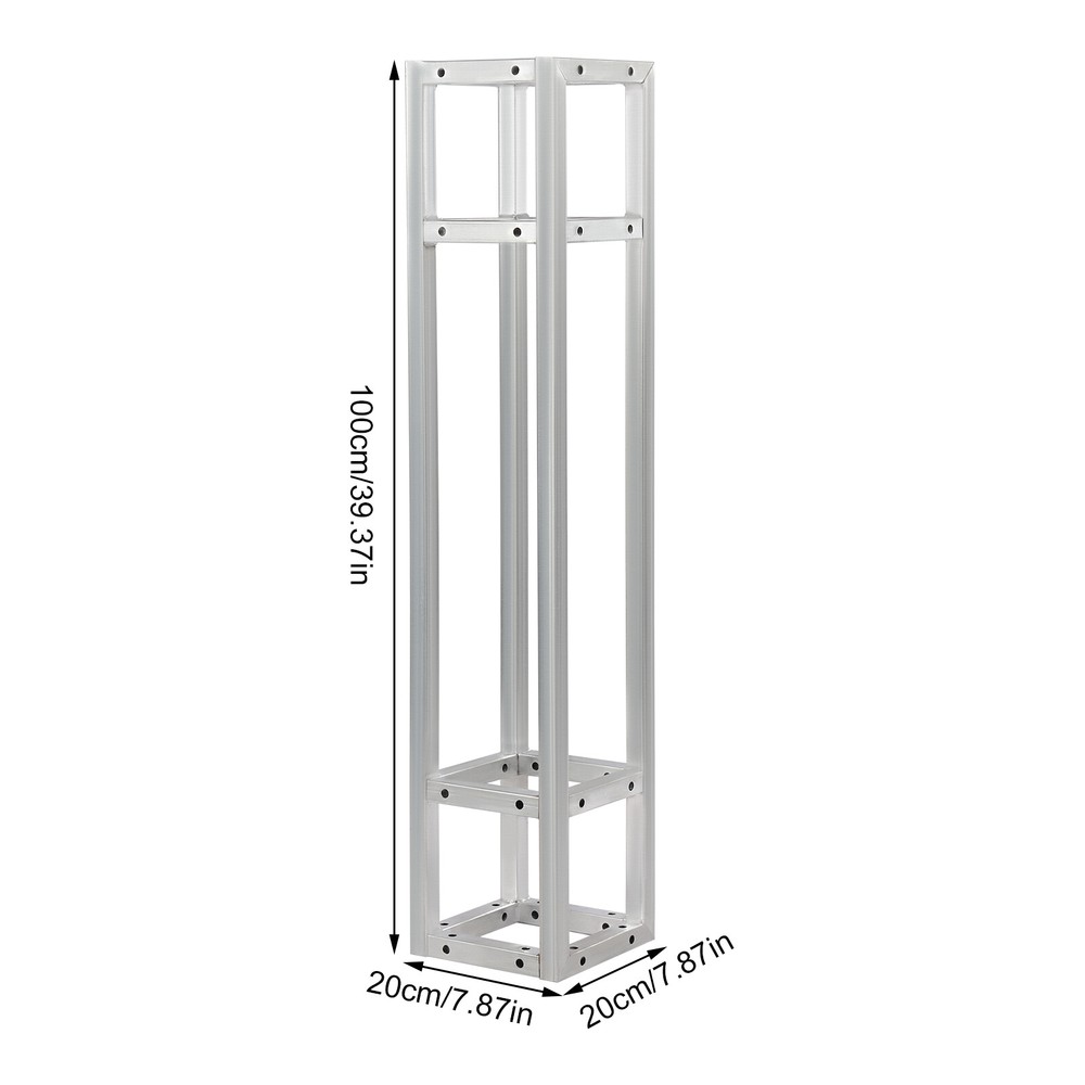 3 Pack Sturdy Square Box Truss Segments Tent System DJ Lighting Temporary Stage