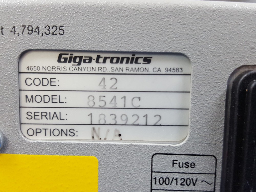 GigaTronics 8541C: Universal Power Meter (9212)