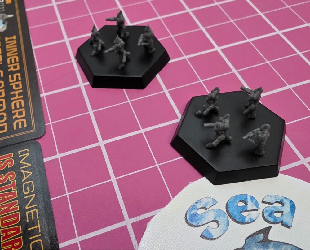 BattleTech -- Inner Sphere Battle Armor x 2 + Cards