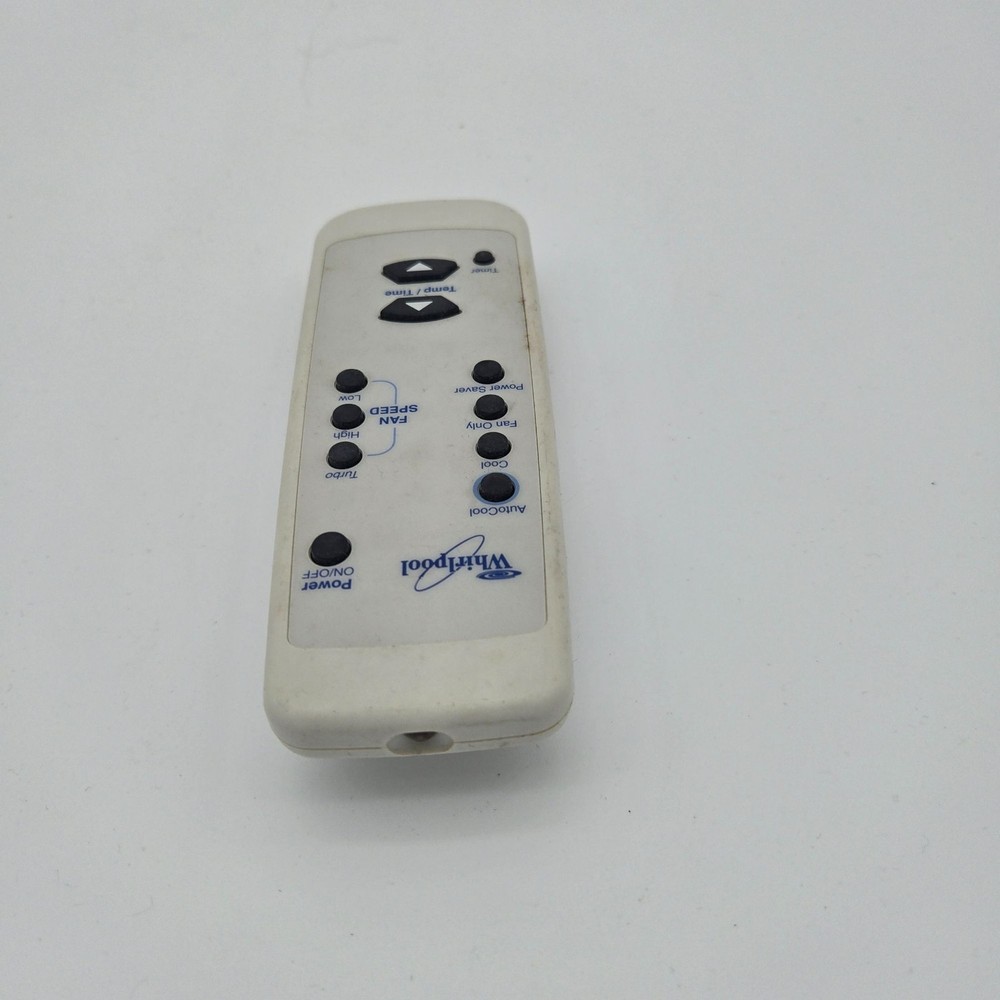 Whirlpool White Remote Control For Air Conditioner With Multiple Modes