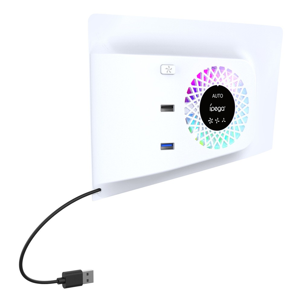 For PS5slim Game Console Side Intelligent Temperature Controlled Cooling Cooler