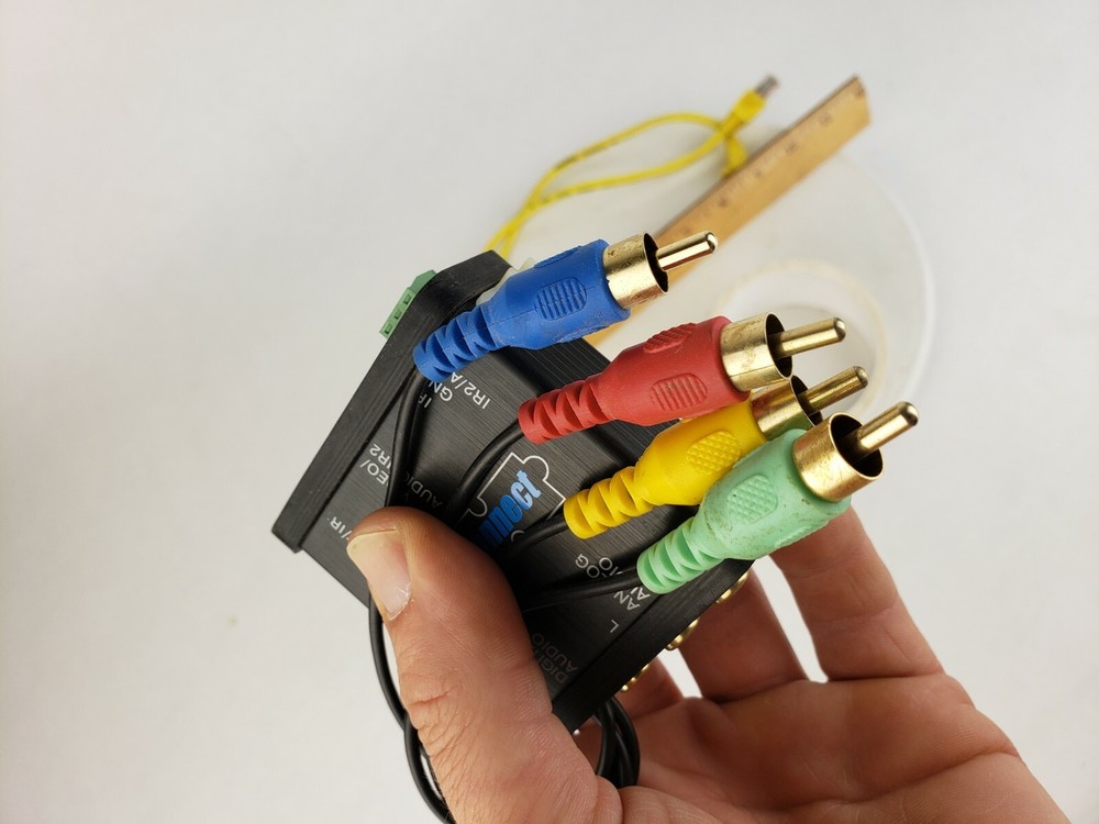 PROConnect Cat5 Composite Video Stereo Audio Security Camera Balun Component