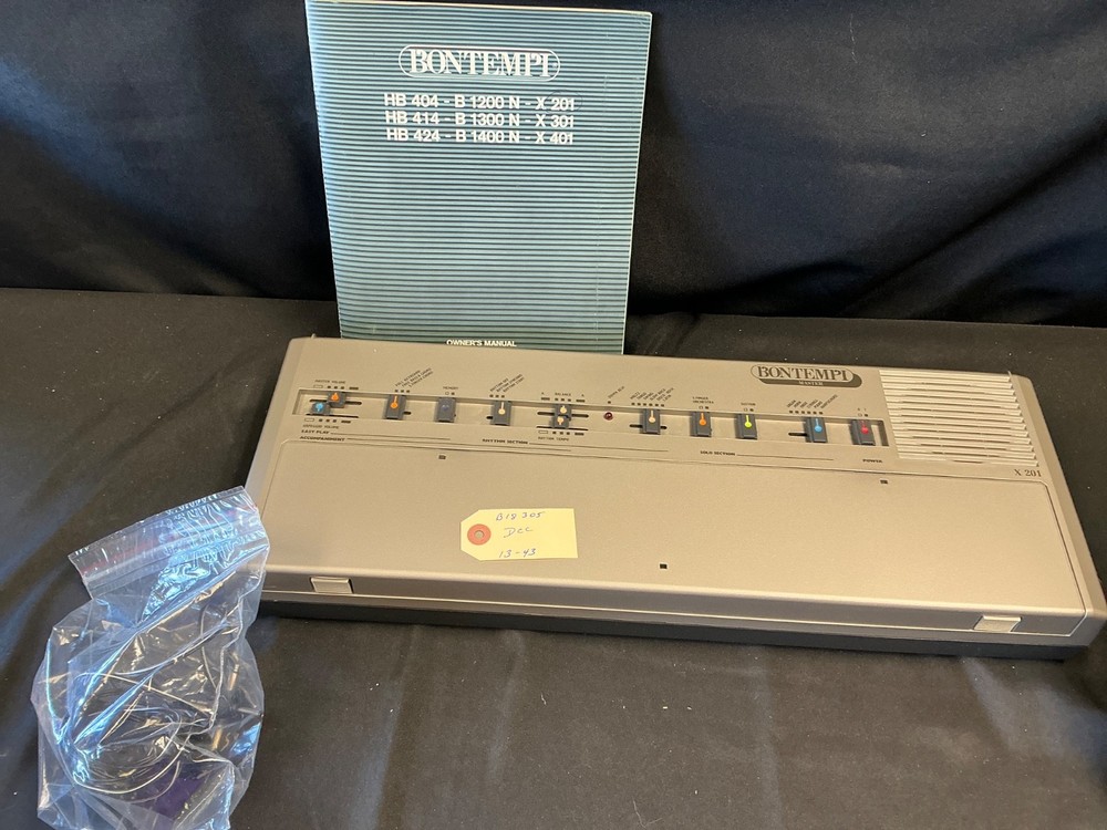 Vintage Bontempi Master Electric Keyboard