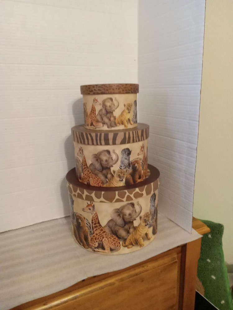 Set Of 3 Wildlife Nesting Boxes