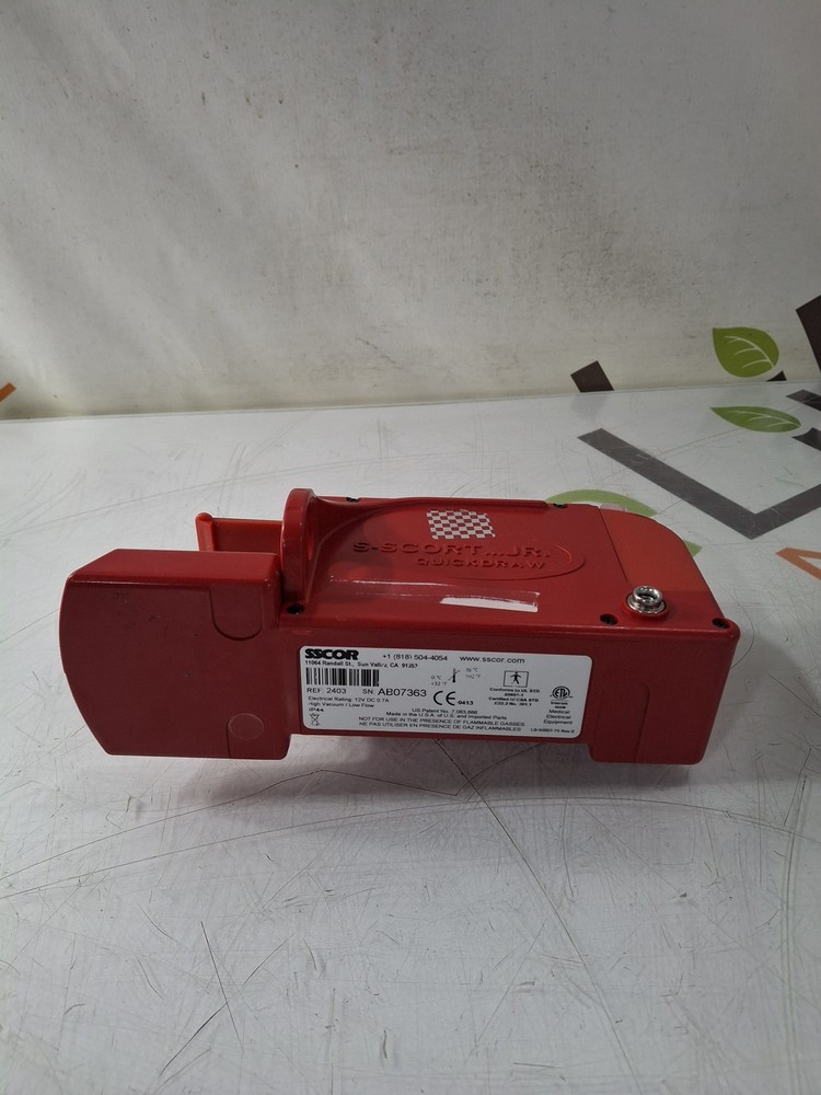 SSCOR, Inc. 2403 Quickdraw Handheld Aspirator