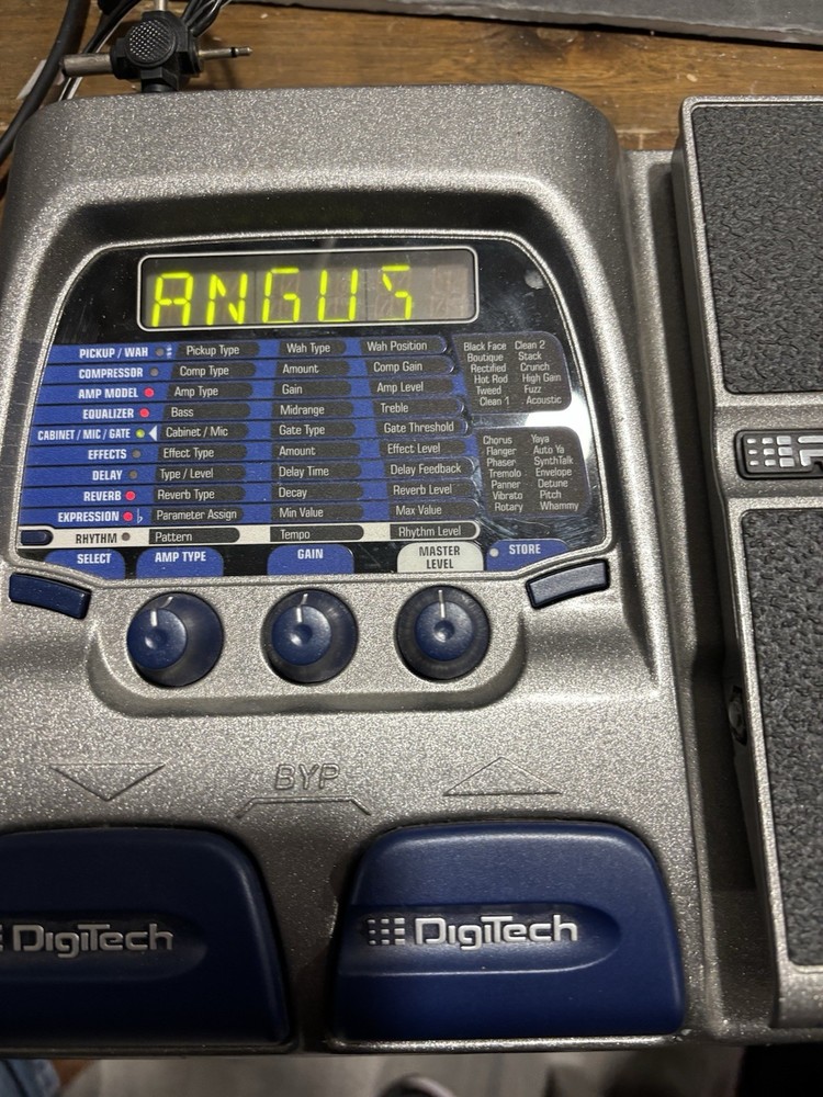 Dynamic! DIGITECH RP300 MODELING Guitar Processor