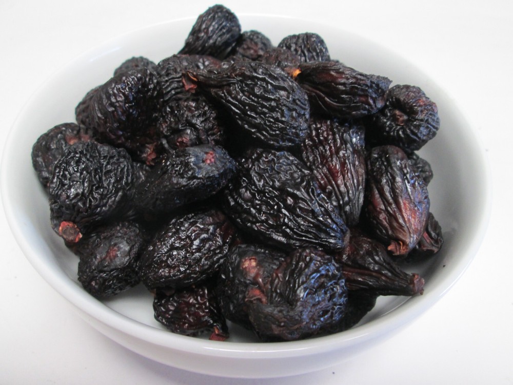 Dried Black Mission Figs, 5 lbs-greenbulk