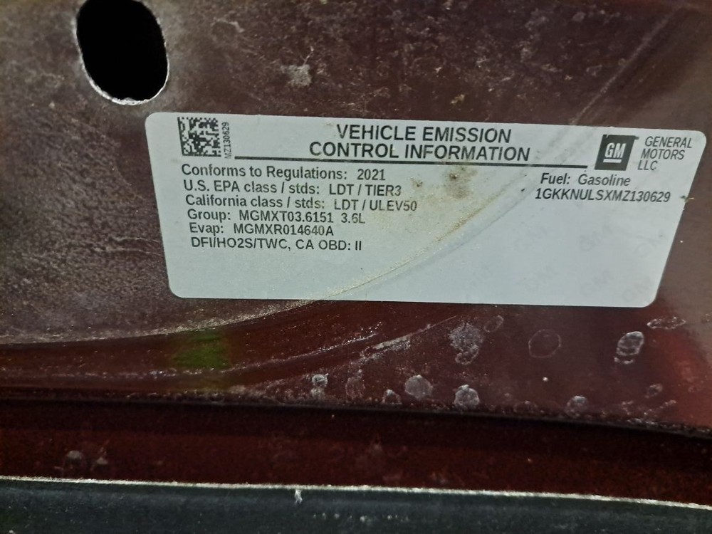 2021 Acadia Camera/Projector Sku#4350452