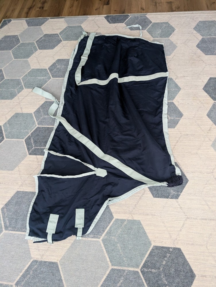 Navy Stable Blanket -72